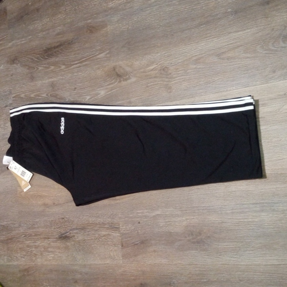 Mens Adidas Black Sweatpants XLT NWT - Picture 3 of 6